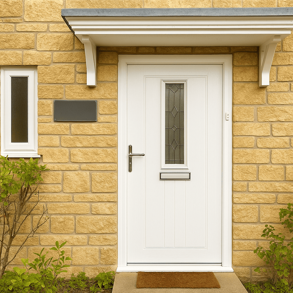 Nova Trade Frames Composite Door Image Casestudy (1) Composite front door built by NOVA Trade Frames - The leading UK supply only UPVC company